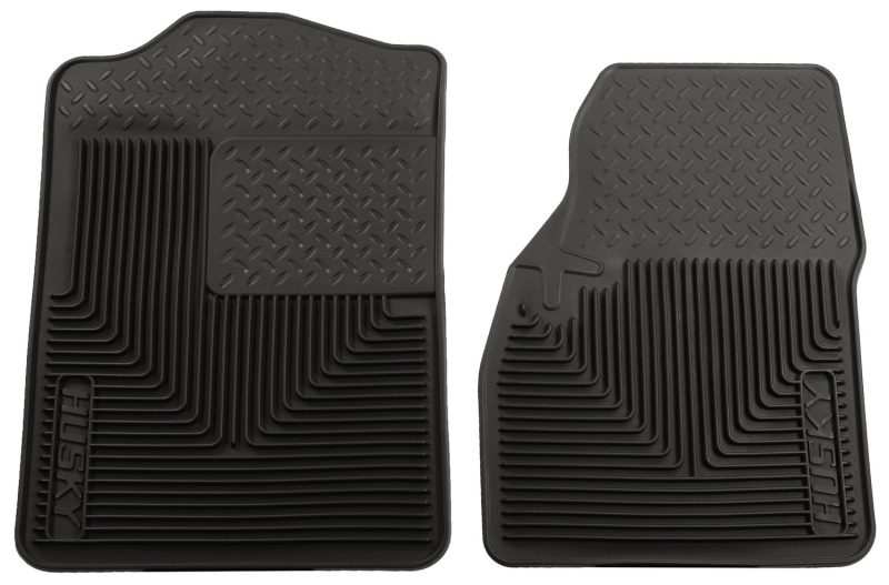 Dodge Ram 3500 SLT Floor Mats - Front - Husky Liners - Heavy Duty - Black - `94-`01